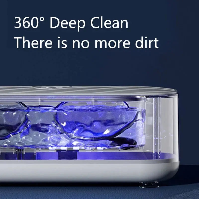 Portable Ultrasonic Jewelry Cleaner Low Noise Ultrasonic Cleaner Machine for Jewelry,Ring,Silver,Retainer,Eyeglass,Watch Shopbizz Wholesale