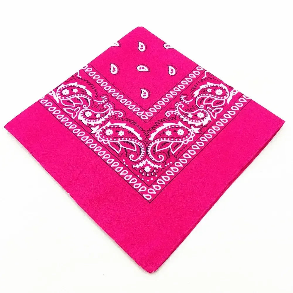 Set of 12 Pcs Paisley Print Bandana Set – Unisex Headbands, Face Masks, Wrist Wraps & Handkerchiefs ($1.65/count) Shopbizz Wholesale