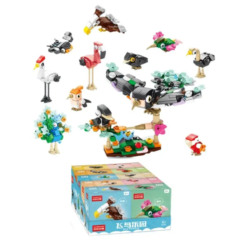 Creative Expert Mini Insects Animal Model Building Block Butterfly Bricks Model Educationa10 in 1 Kit Toy Birthday Gift for Kids Shopbizz Wholesale