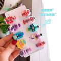 10PCS/Set New Girls Cute Cartoon Animals Drink Hairpins Kids Lovely Hair Decorate Barrettes Hair Clips Fashion Hair Accessories Shopbizz Wholesale