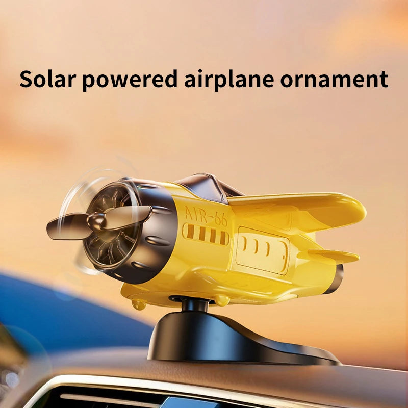 Car mounted solar powered rotating airplane Shopbizz Wholesale