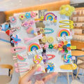 🎀 28PCS/14PCS Cute Hair Accessories Set – Cartoon, Flower & Fruit Hair Clips for Girls 🍓🌸 Shopbizz Wholesale