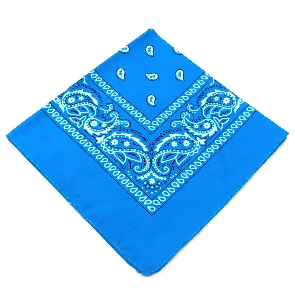 Set of 12 Pcs Paisley Print Bandana Set – Unisex Headbands, Face Masks, Wrist Wraps & Handkerchiefs ($1.65/count) Shopbizz Wholesale