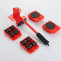 Furniture Moving Transport Roller Set Removal Lifting Moving Tool Set Wheel Bar Mover Moving Heavy Stuffs Device Hand Tool Shopbizz Wholesale