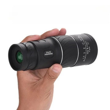 16x52 HD Monocular Telescope – Dual Focus, High-Power Zoom Scope for Hunting, Camping & Outdoor Adventures