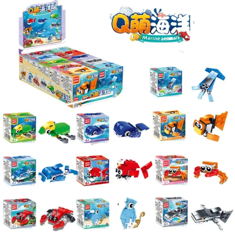 Creative Expert Mini Insects Animal Model Building Block Butterfly Bricks Model Educationa10 in 1 Kit Toy Birthday Gift for Kids Shopbizz Wholesale