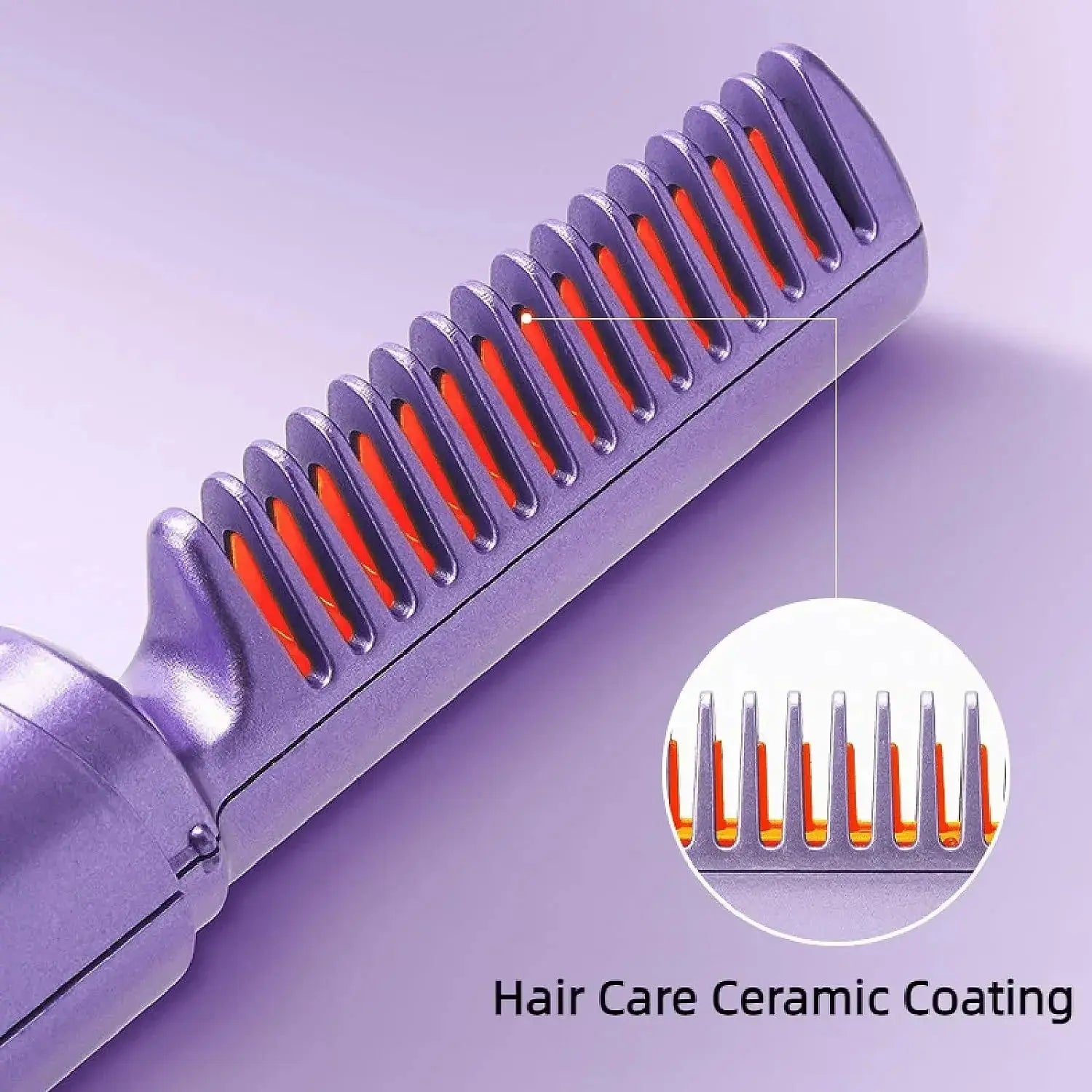SET OF 3 PCS-Wireless Hair Hot Comb Portable Mini USB Rechargeable Hair Straightener Fast Heating Hair Straightening Styling Tool  ($ 14.99/count) Shopbizz Wholesale