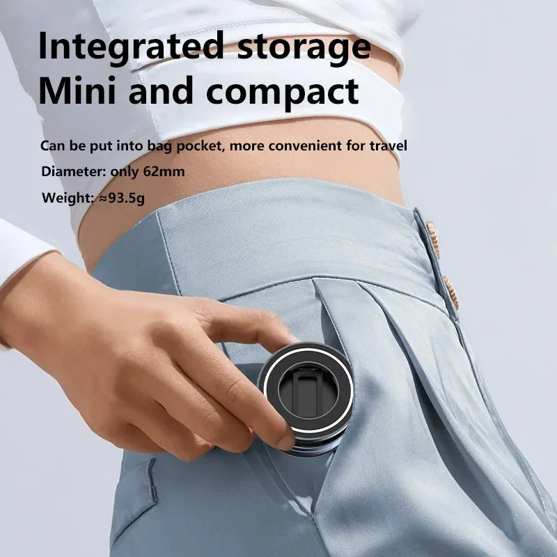 Folding Strong Magnet Magnetic Phone Holder 360° Rotation Desk Car Vacuum Suction Windshield Dashboard Mobile Holder 2025 Shopbizz Wholesale