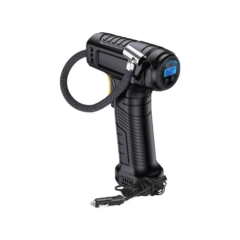 Portable Wireless Car Inflatable Pump 120W Electric Vehicle Tire Inflator Handheld Automobiles Air Compressor Car Accessories Shopbizz Wholesale