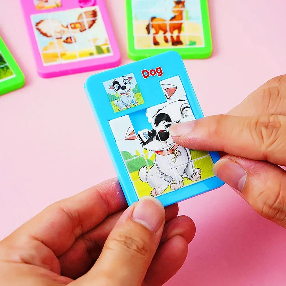 🧩 10PCS Huarong Road Cartoon Jigsaw Puzzles – Fun & Educational Toys for Kids 🎉🎁 Shopbizz Wholesale