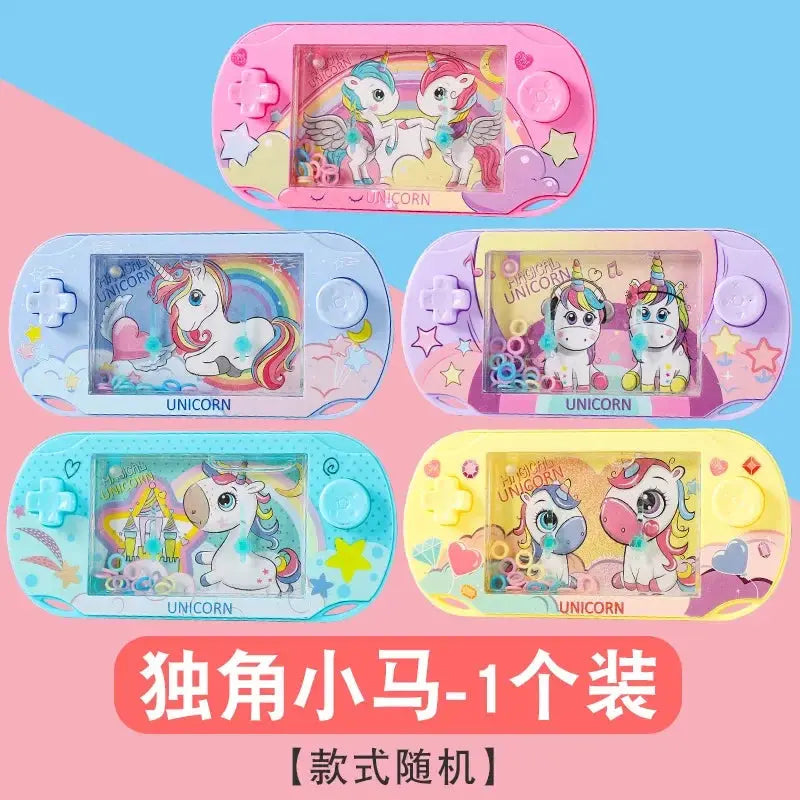 Handheld Game Console Water Set Circle Game Intellectual Toy Creative Cartoon Style Fun Party Games for Children Birthday Gift Shopbizz Wholesale