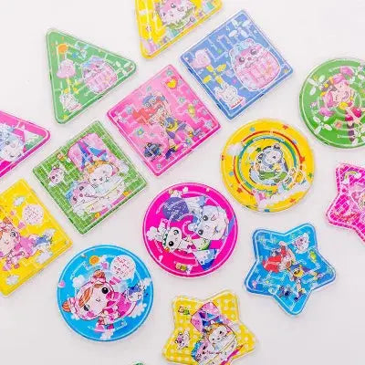 50PC Kids Birthday Party Gifts 20Types Rolling Ball Track Maze Game Easter Christmas Carnival Party Gift Piñata Filler Bulk Toys Shopbizz Wholesale