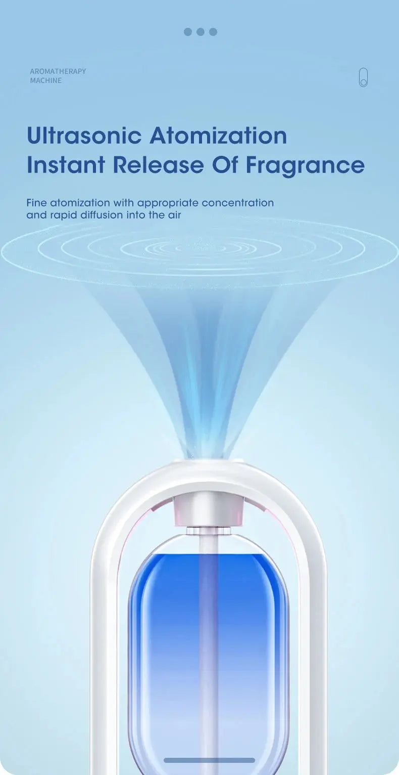 Automatic Home Fragrance Machine Essential Oil Diffuser Nebulizer Perfume Scent Machine for Kitchen and toilet deodorization Shopbizz Wholesale