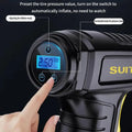 Portable Wireless Car Inflatable Pump 120W Electric Vehicle Tire Inflator Handheld Automobiles Air Compressor Car Accessories Shopbizz Wholesale