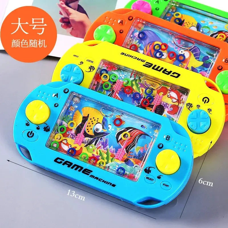 Handheld Game Console Water Set Circle Game Intellectual Toy Creative Cartoon Style Fun Party Games for Children Birthday Gift Shopbizz Wholesale