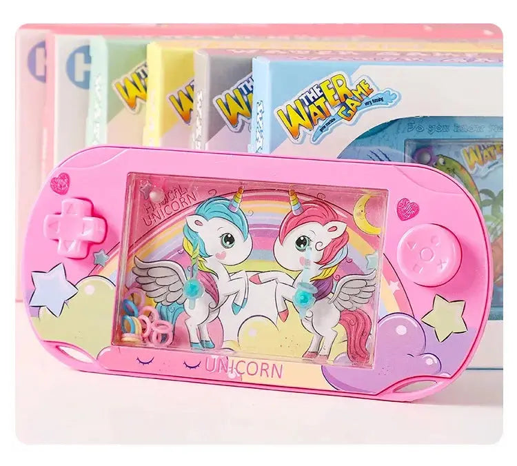 Handheld Game Console Water Set Circle Game Intellectual Toy Creative Cartoon Style Fun Party Games for Children Birthday Gift Shopbizz Wholesale