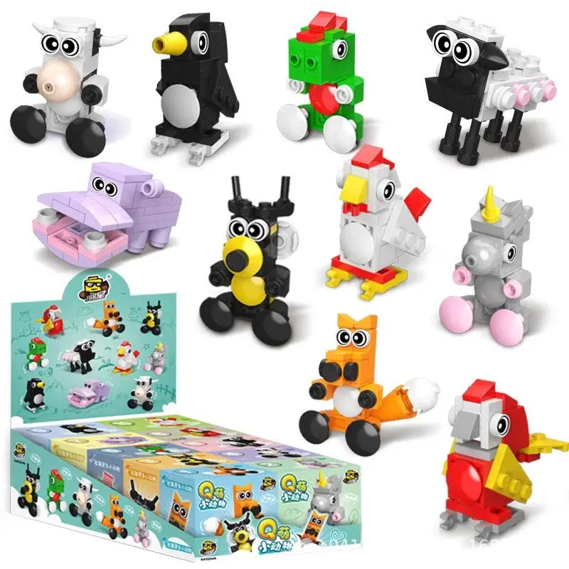 Creative Expert Mini Insects Animal Model Building Block Butterfly Bricks Model Educationa10 in 1 Kit Toy Birthday Gift for Kids Shopbizz Wholesale