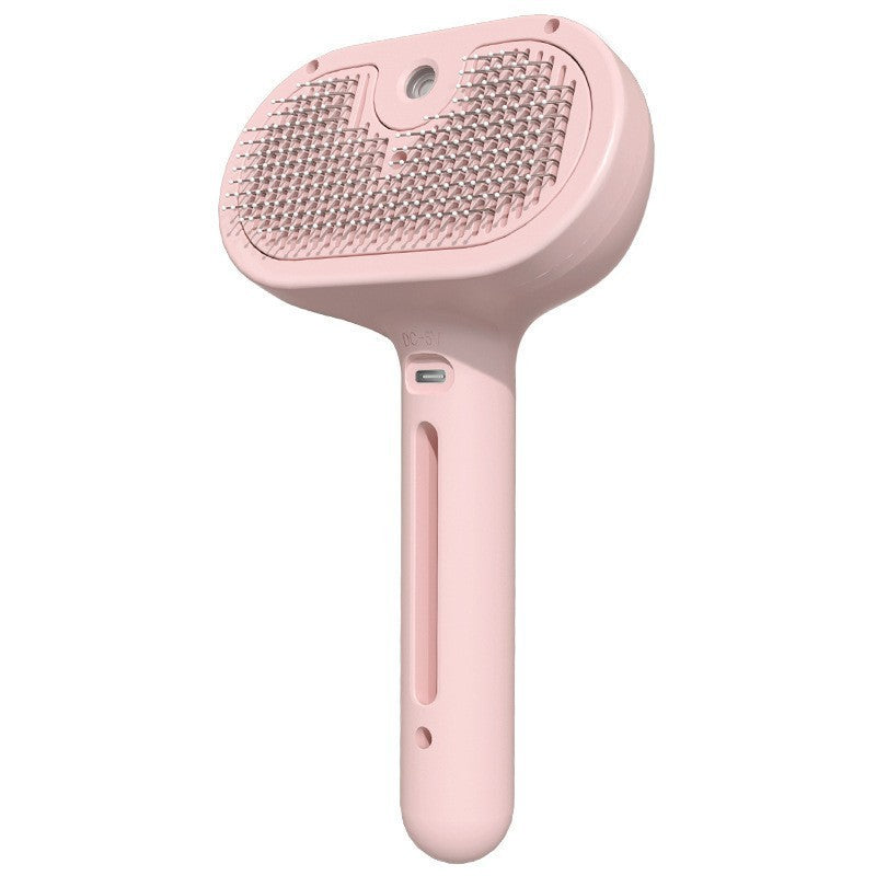 Pet spray comb for dogs and cats Hair removal comb USB charging hair pulling open comb pet beauty cleaning